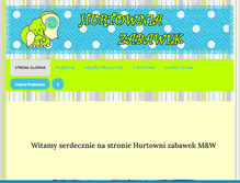 Tablet Screenshot of e-hurtowniazabawek.pl